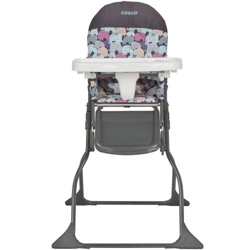  Cosco Simple Fold High Chair, Elephant Puzzle