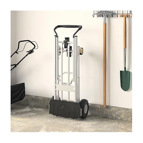  COSCO 4-in-1 Folding Series Hand Truck with Flat-Free Wheels