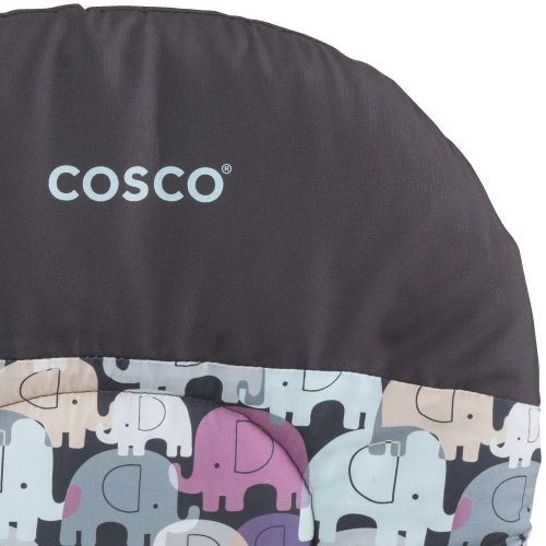  [아마존베스트]Cosco Simple Fold High Chair, Elephant Puzzle