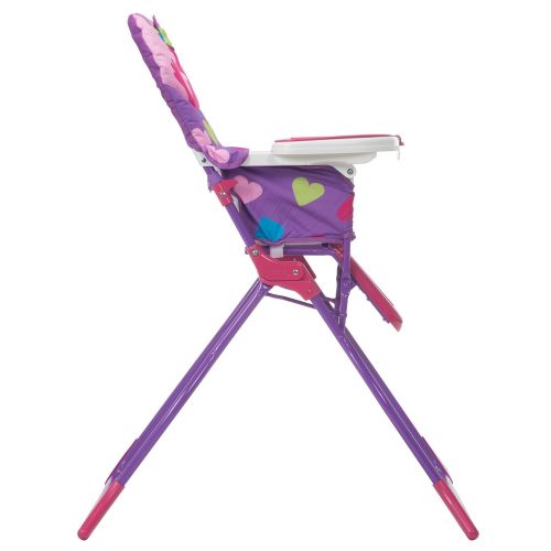  Cosco Simple Fold Deluxe High Chair with 3-Position Tray (Monster Syd)