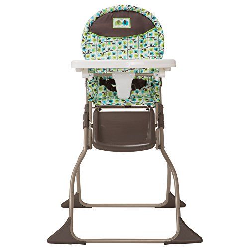  Cosco Simple Fold High Chair with 3-Position Tray (Elephant Squares)