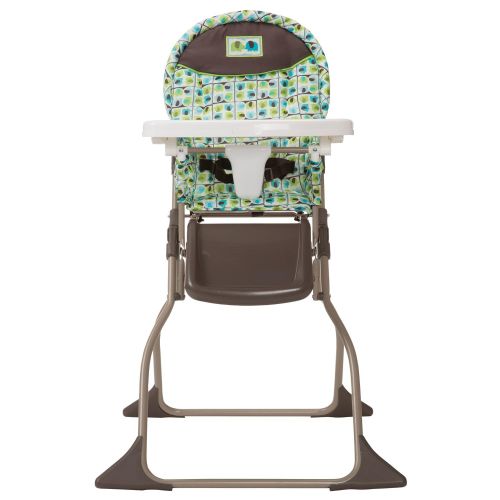  Cosco Simple Fold High Chair with 3-Position Tray (Elephant Squares)