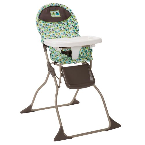  Cosco Simple Fold High Chair with 3-Position Tray (Elephant Squares)