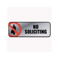 COSCO No Soliciting Image/Message Sign (COS098208)