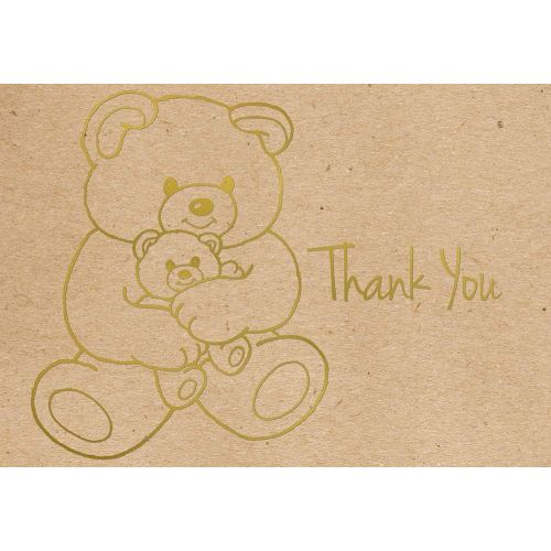  Cosco Teddy Bear Thank You Card