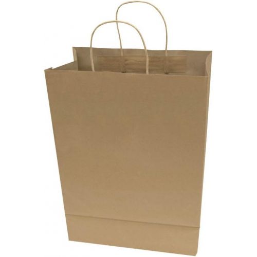  Cosco 091565 Bag, 10 x 4.5 x 13 inches, Brown Kraft, 50 Count