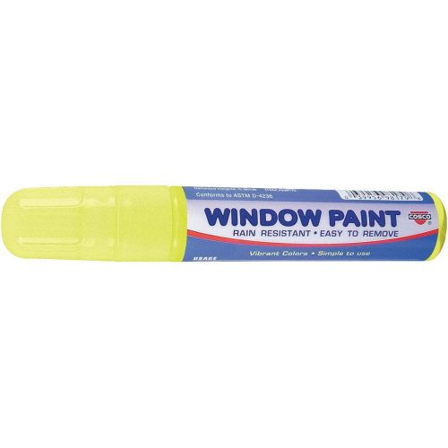  Cosco Paint Marker, Broad, Yellow