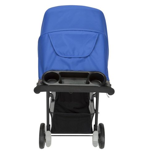  Cosco Simple Fold Travel System with Light and Comfy 22 Infant Car Seat, Sapphire