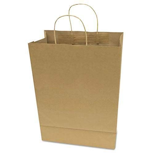  COSCO Products - COSCO - Premium Large Brown Paper Shopping Bag 17h x 12w, 50/Box - Sold As 1 Box - Made of paper. - Environmentally friendly. - Durable. - Reinforced gusset (botto