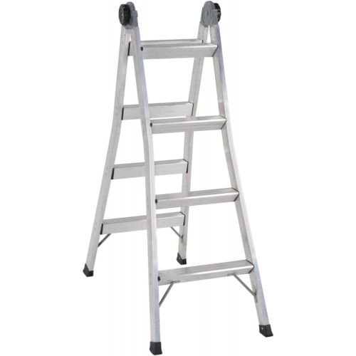  CoscoProducts Cosco 12 ft. H x 20.28 in. W Aluminum 2-in-1 Step Ladder and Extension Ladder Type 1A 300 lb. - Case of: 1;