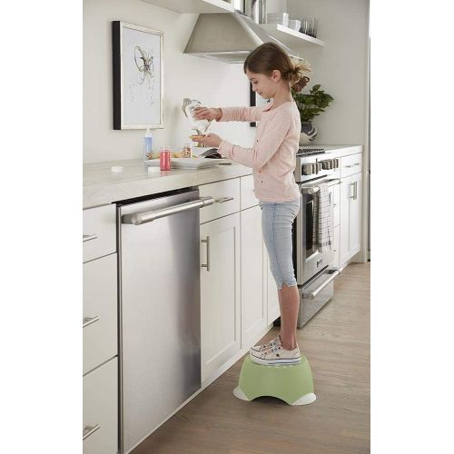  CoscoProducts COSCO 11908GRN2E Kids One-Step Step Stool, 2 Pack, Green