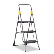 CoscoProducts CSC11839GGO - Cosco Commercial 3-Step Folding Stool