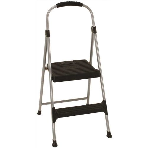 CoscoProducts Cosco 11310PBL4 Signature Series Two Step Steel Step Stool with Plastic Steps