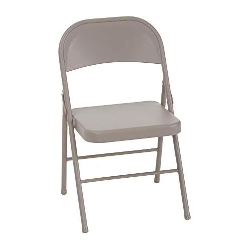  CoscoProducts COSCO Steel Folding, Tan, 4-Pack Chair,