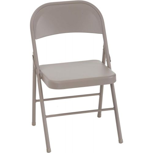  CoscoProducts COSCO Steel Folding, Tan, 4-Pack Chair,