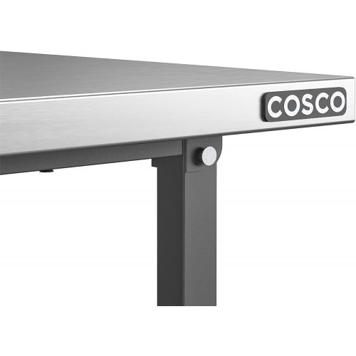  CoscoProducts COSCO 66771DKG1E Smart Stainless Steel Folding Workbench, Dark Gray