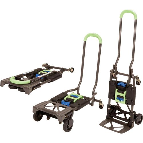  CoscoProducts Cosco 12222PBG1E Shifter 300-Pound Capacity Multi-Position Heavy Duty Folding Dolly, Green hand-trucks