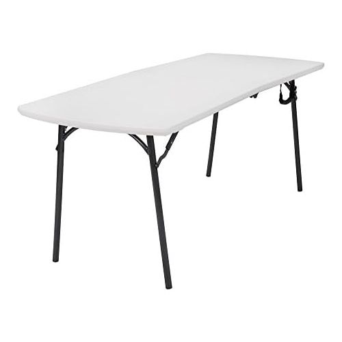  Cosco Products Diamond Series 300 lb. Weight Capacity Folding Table, 6 X 30, White