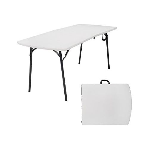  Cosco Products Diamond Series 300 lb. Weight Capacity Folding Table, 6 X 30, White