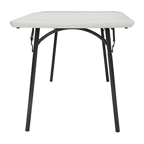  Cosco Products Diamond Series 300 lb. Weight Capacity Folding Table, 6 X 30, White