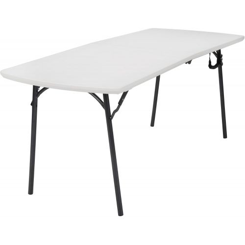  Cosco Products Diamond Series 300 lb. Weight Capacity Folding Table, 6 X 30, White