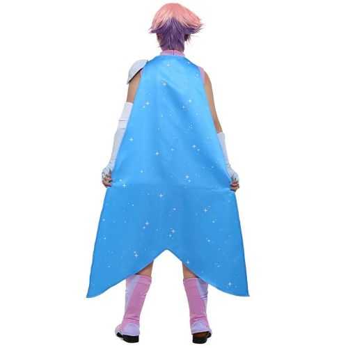  Coskidz Womens Princess Glimmer Cosplay Costume Bodysuit with Cape