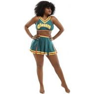 Coskidz Womens Cheerleader Cosplay Costume Top Skirt