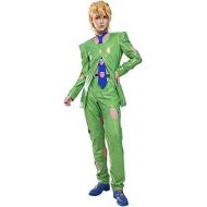 Coskidz Mens Golden Wind Pannacotta Fugo Cosplay Costume Suit Outfit