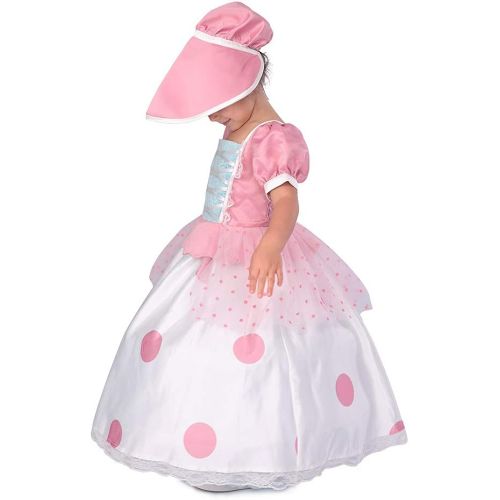  Coskidz Childrens Little Bo Peep Cosplay Dress Halloween Costume