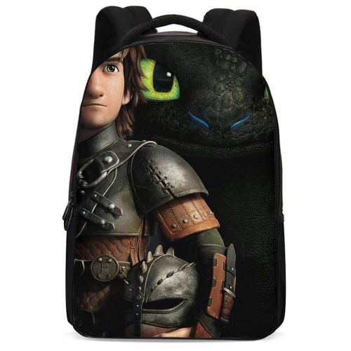  Coslive How to Train Your Dragon Backpack Hiccup Cosplay Bag Waterproof Schoolbag for Men Boys