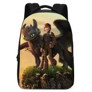 Coslive How to Train Your Dragon Backpack Hiccup Bags Night Fury Toothless Schoolbags for Men Boys Girls