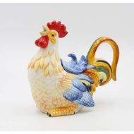 Cosmos Gifts 31984 Rooster Teapot (17 oz), One Size, Yellow