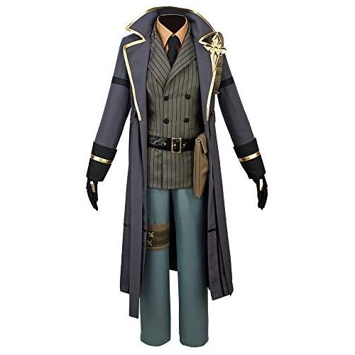  Cosonsen Code: Realize Guardian of Rebirth Abraham Van Helsing Cosplay Costume