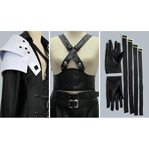  Cosonsen FF7 Final Fantasy VII Sephiroth Cosplay Costume full set adult costume