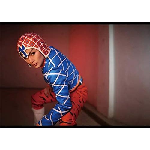  Cosonsen JoJos Bizarre Adventure Guido Mista Cosplay Costume