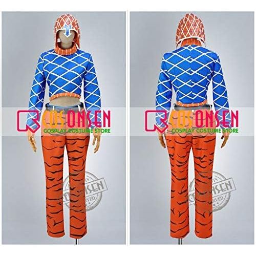  Cosonsen JoJos Bizarre Adventure Guido Mista Cosplay Costume