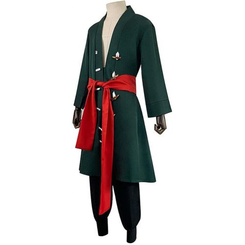  할로윈 용품Cosplay Life One Piece Roronoa Zoro Cosplay Costume - Pirate Hunter Japanese Anime and Manga Outfit Halloween Costumes