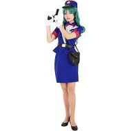 할로윈 용품Cosplay.fm Womens Officer Jenny Cosplay Costume Uniform Outfit