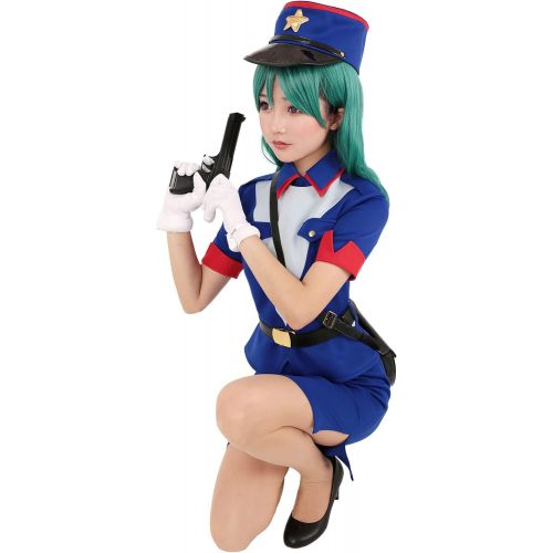  할로윈 용품Cosplay.fm Womens Officer Jenny Cosplay Costume Uniform Outfit