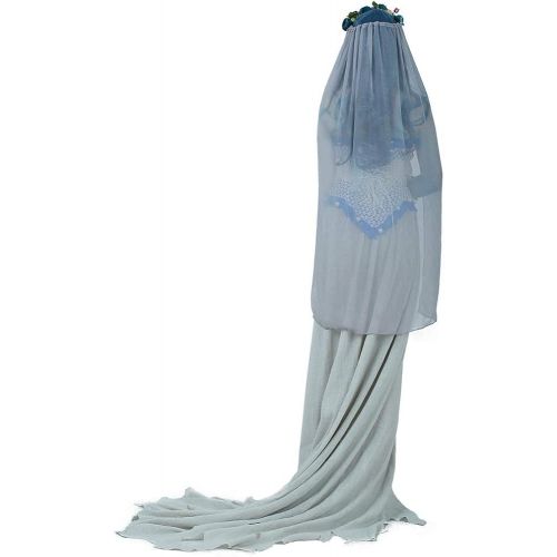  할로윈 용품Cosplay.fm Womens Emily Ghost Bride Halloween Cosplay Costume Fancy Dress