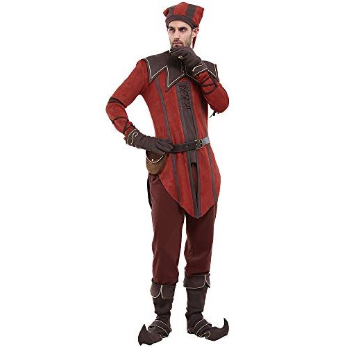  할로윈 용품Cosplay.fm Mens Dark Brotherhood Cicero Cosplay Costume Outfit