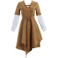 CosplayDiy Womens Dress for Princess Leia Cosplay