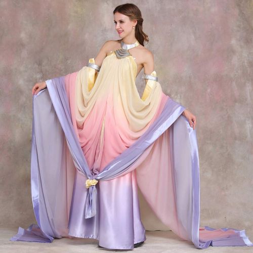  CosplayDiy Womens Dress for Queen Padme Amidala Cosplay