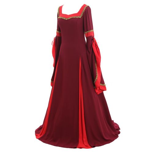  CosplayDiy Womens Cosplay Renaissance Medieval Princess Gown