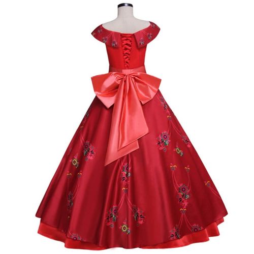  CosplayDiy Womens Dress for Elena of Avalor Princess Elena Cosplay Adult