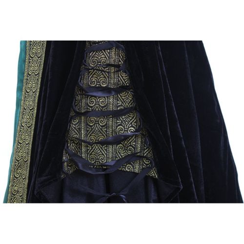  CosplayDiy Womens Medieval Renaissance Retro Gown Cosplay Costume Dress