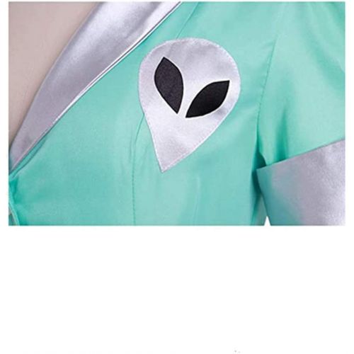  할로윈 용품CosplayDiy Roswell Crashdown Cosplay Costume Liz Parker Cafe Waitress Maid Dress Halloween Alien Uniform