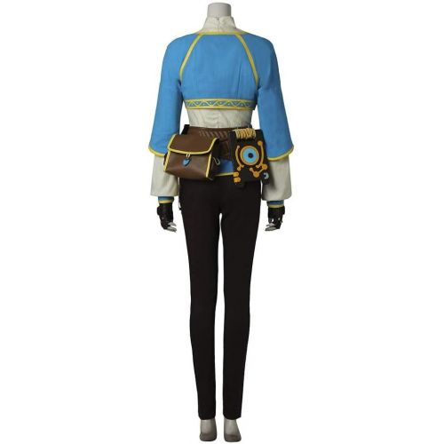  CosplayDiy Womens Suit for The Legend of Zelda Breath of The Wild Cosplay Costume