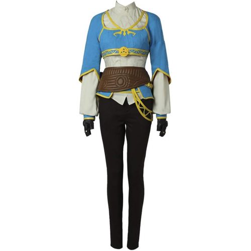  CosplayDiy Womens Suit for The Legend of Zelda Breath of The Wild Cosplay Costume