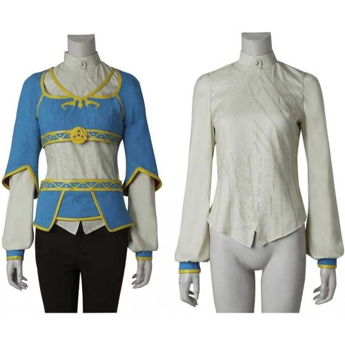  CosplayDiy Womens Suit for The Legend of Zelda Breath of The Wild Cosplay Costume